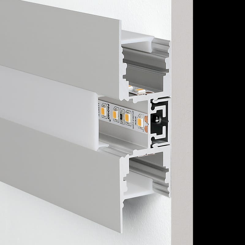 Aluminiumprofil M-Line 3W, 5m - PROLED | Bellalite Aluminiumprofil M-Line 3W, 5m - PROLED | Bellalite