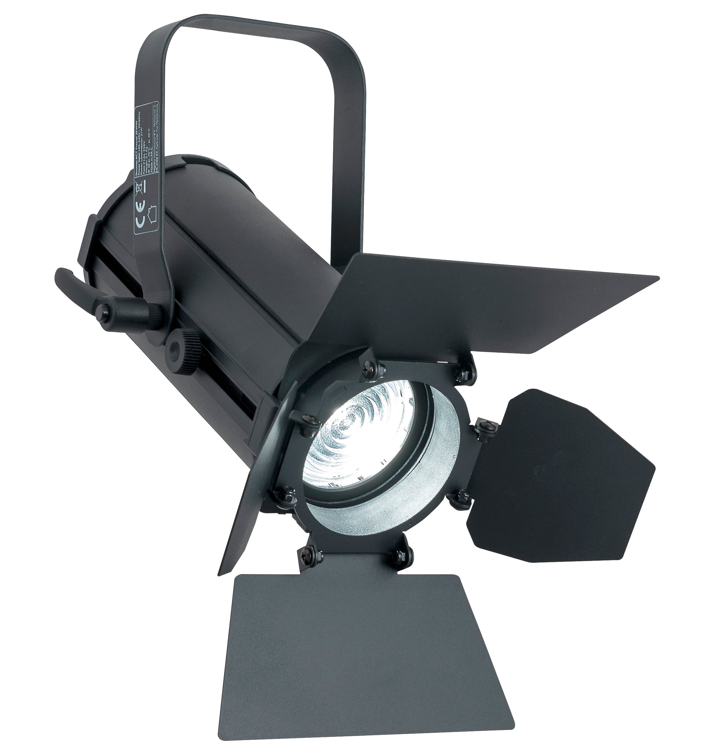ACT Fresnel 20 WW incl. barndoor - Showtec | Bellalite