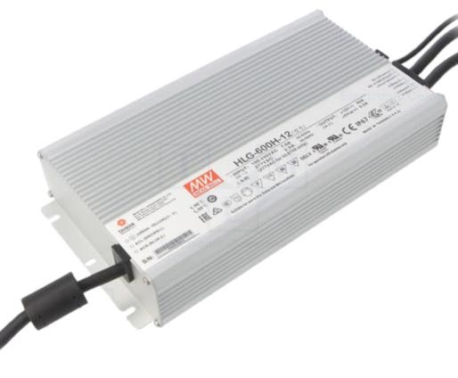 Mean Well HLG-600H-12 PRO 12V 480W IP67 - Mean Well | Bellalite Mean Well HLG-600H-12 PRO 12V 480W IP67 - Mean Well | Bellalite