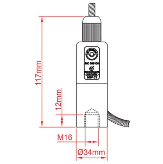 Reutlinger 66SV II ZW M16I 6mm - 190kg / 6,35mm - 210kg - Doughty | Bellalite Reutlinger 66SV II ZW M16I 6mm - 190kg / 6,35mm - 210kg - Doughty | Bellalite