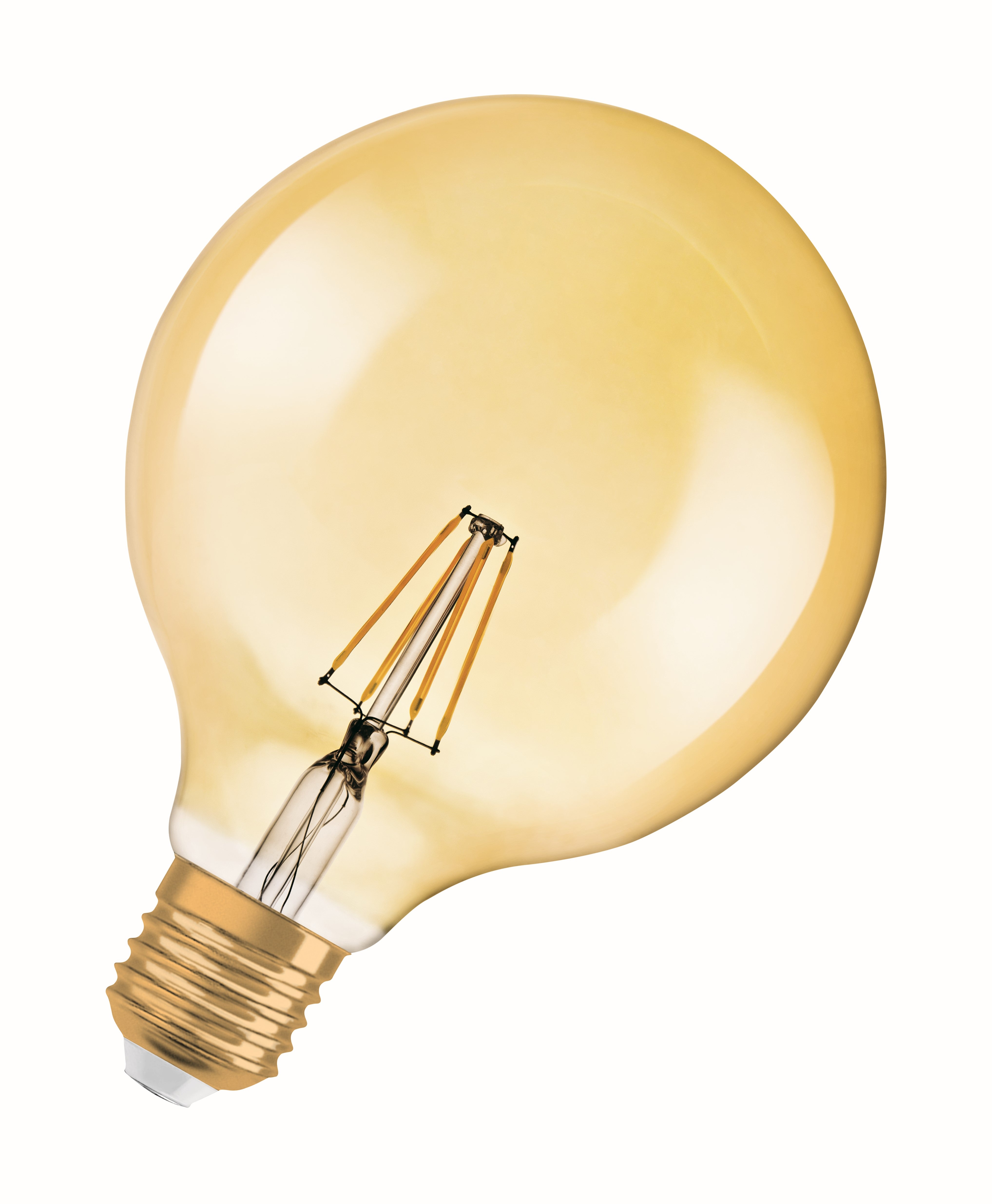 Vintage 1906 LED Globe Guld 2400K - Ledvance | Bellalite