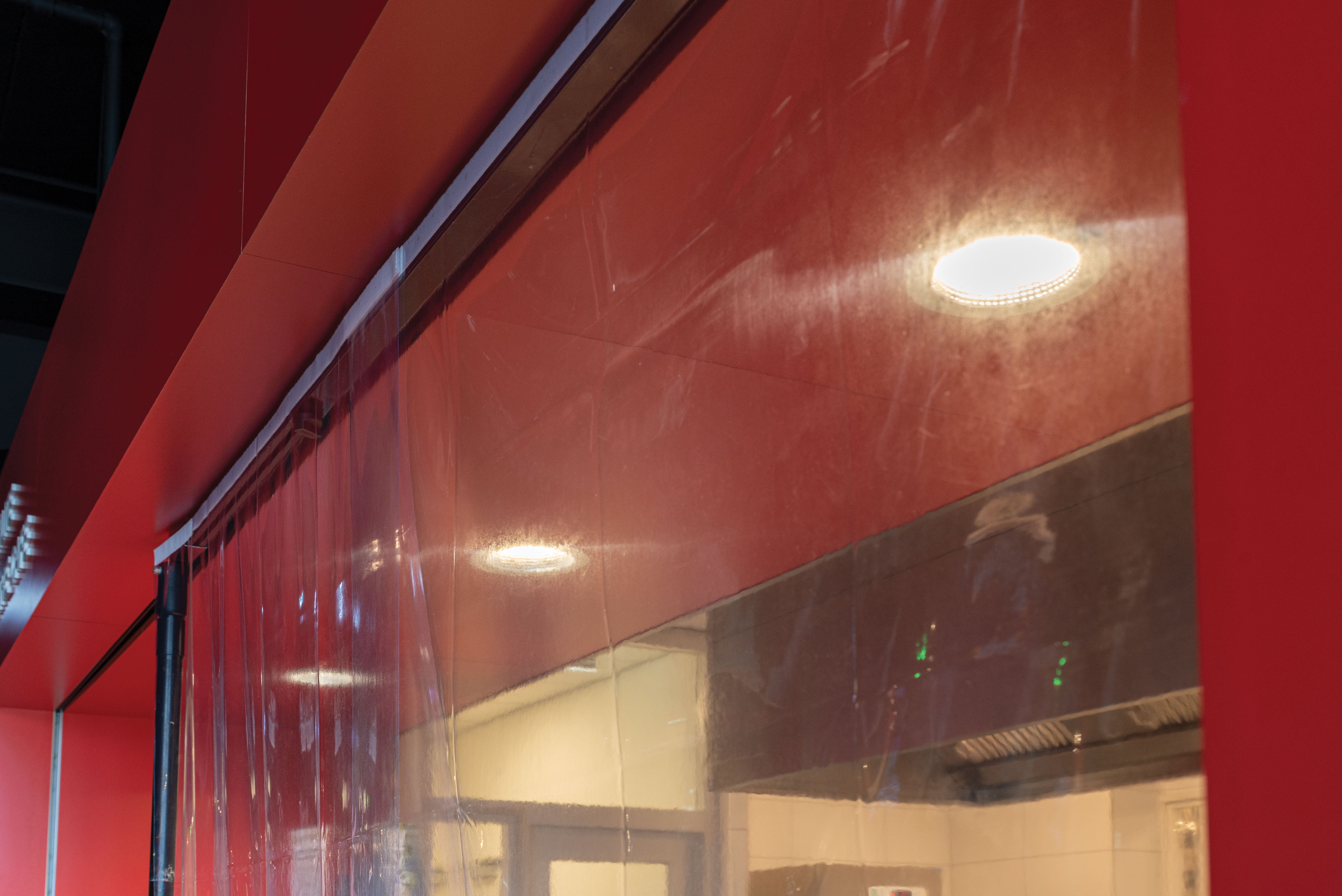 Pipe & Drape - Transparent Screen 125cm x130cm 125cm x130cm - Wentex | Bellalite