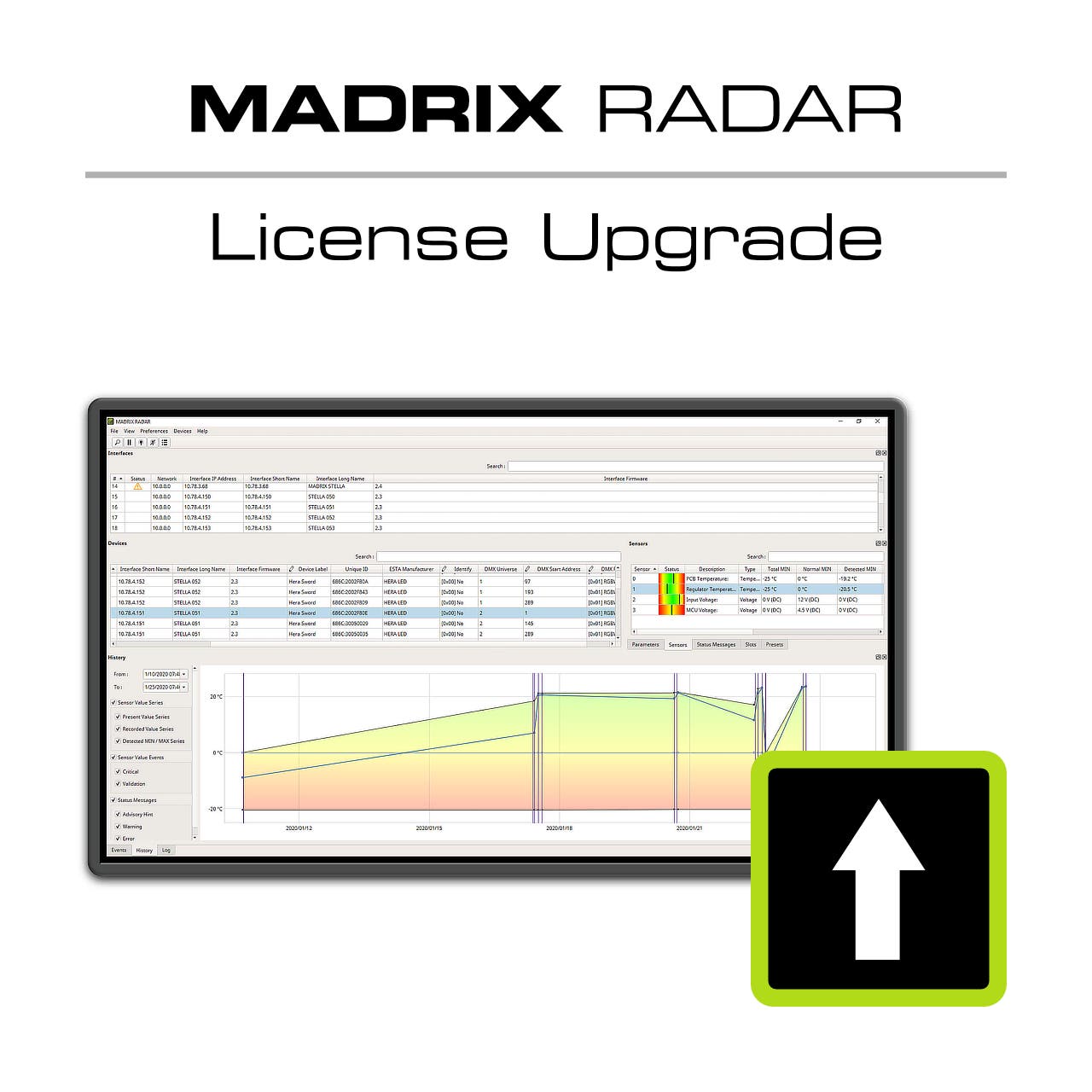 MADRIX Radar License Upgrade - MADRIX | Bellalite MADRIX Radar License Upgrade - MADRIX | Bellalite