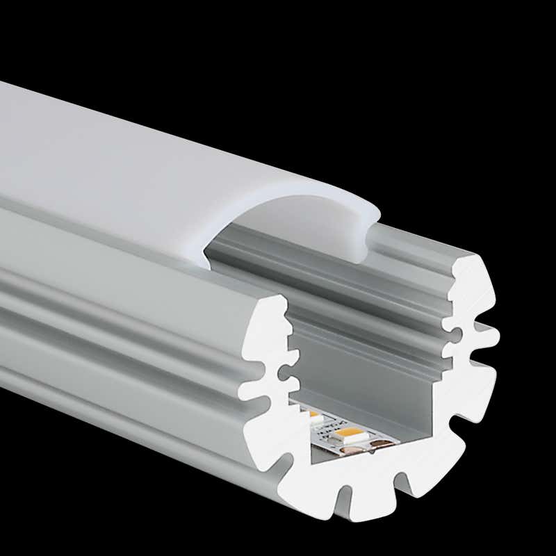 Aluminiumprofil M-Line Circle, 3m - PROLED | Bellalite Aluminiumprofil M-Line Circle, 3m - PROLED | Bellalite