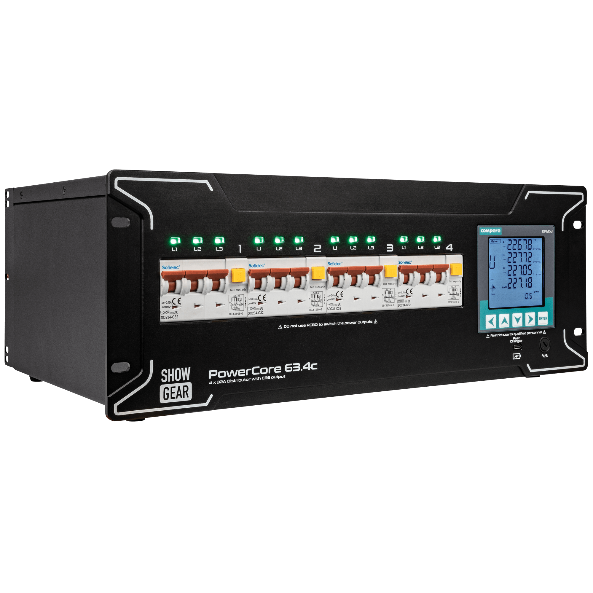 PowerCore 63.4c - Showgear | Bellalite
