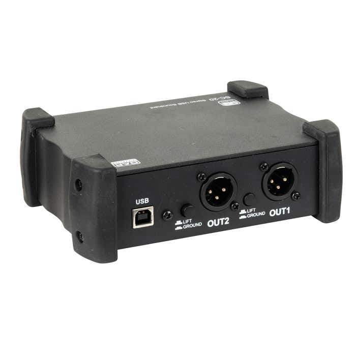 SC-20 Stereo USB Soundcard 2-Channel - DAP | Bellalite SC-20 Stereo USB Soundcard 2-Channel - DAP | Bellalite