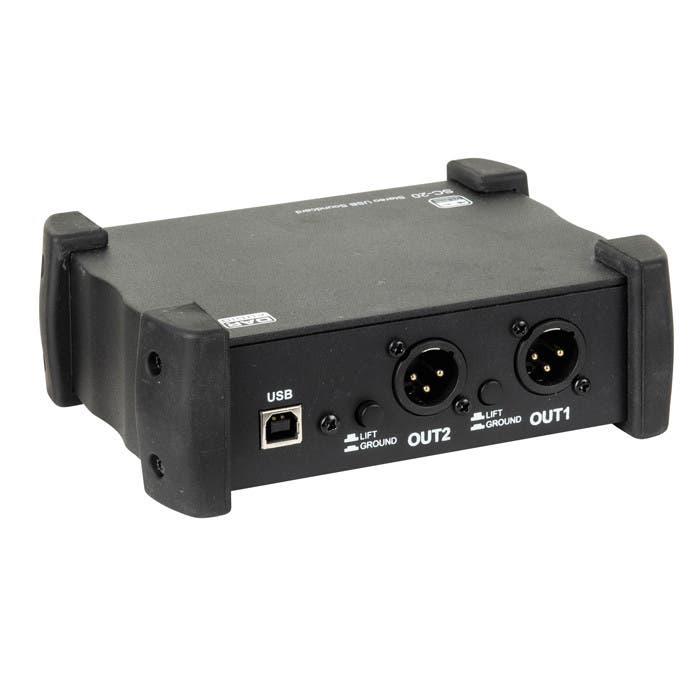 SC-20 Stereo USB Soundcard 2-Channel - DAP | Bellalite SC-20 Stereo USB Soundcard 2-Channel - DAP | Bellalite