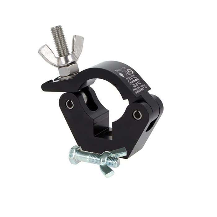 Doughty All Weather Slimline Hook Clamp Svart - Doughty | Bellalite Doughty All Weather Slimline Hook Clamp Svart - Doughty | Bellalite