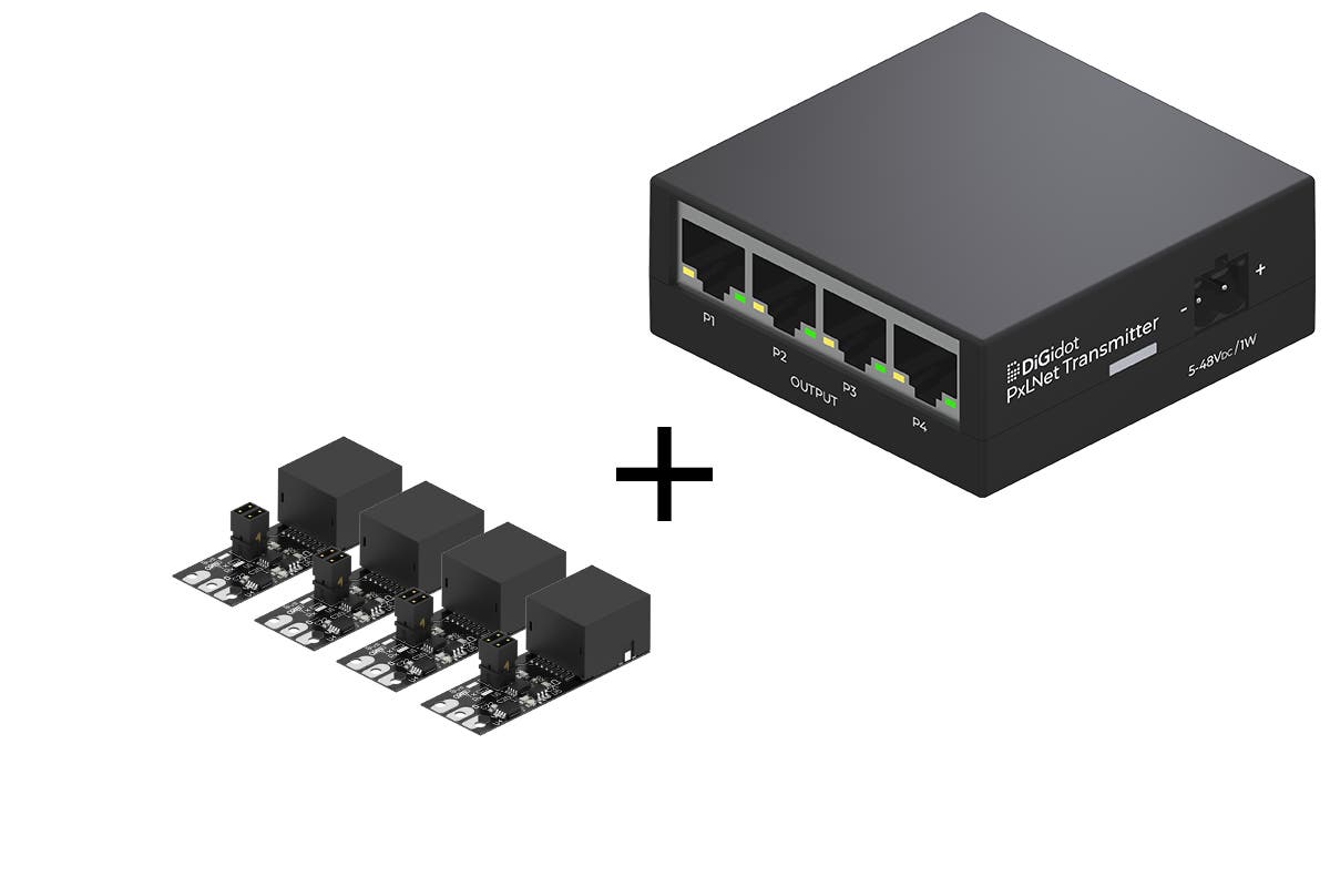 DiGidot PxLNet Transceiver Kit - DiGidot | Bellalite DiGidot PxLNet Transceiver Kit - DiGidot | Bellalite