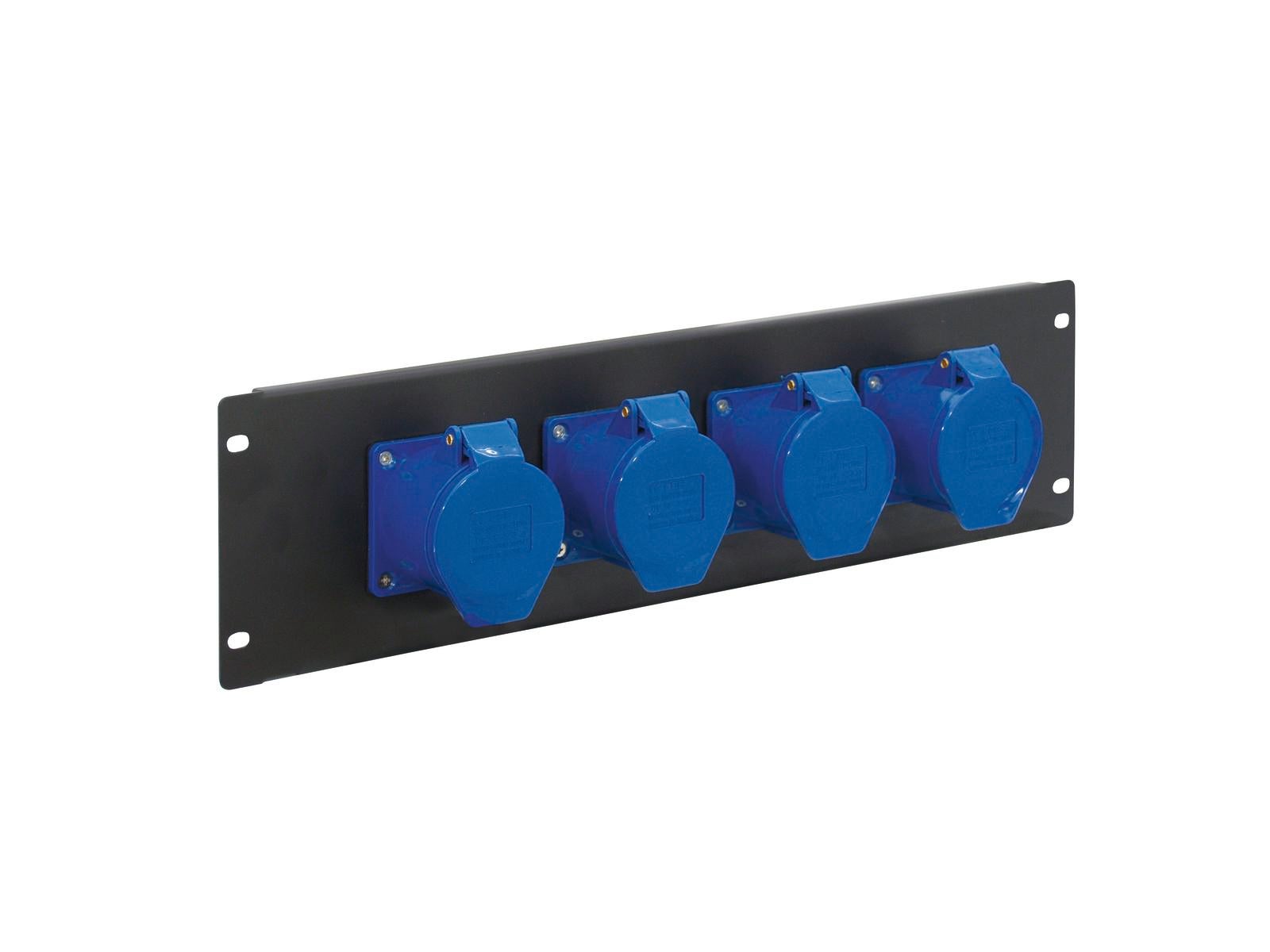 Rackpanel 19" 4x CEE 32A 3P - Eurolite | Bellalite