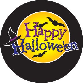 Batty Halloween Glasgobo färg, D-Size (53,3mm) - Rosco | Bellalite