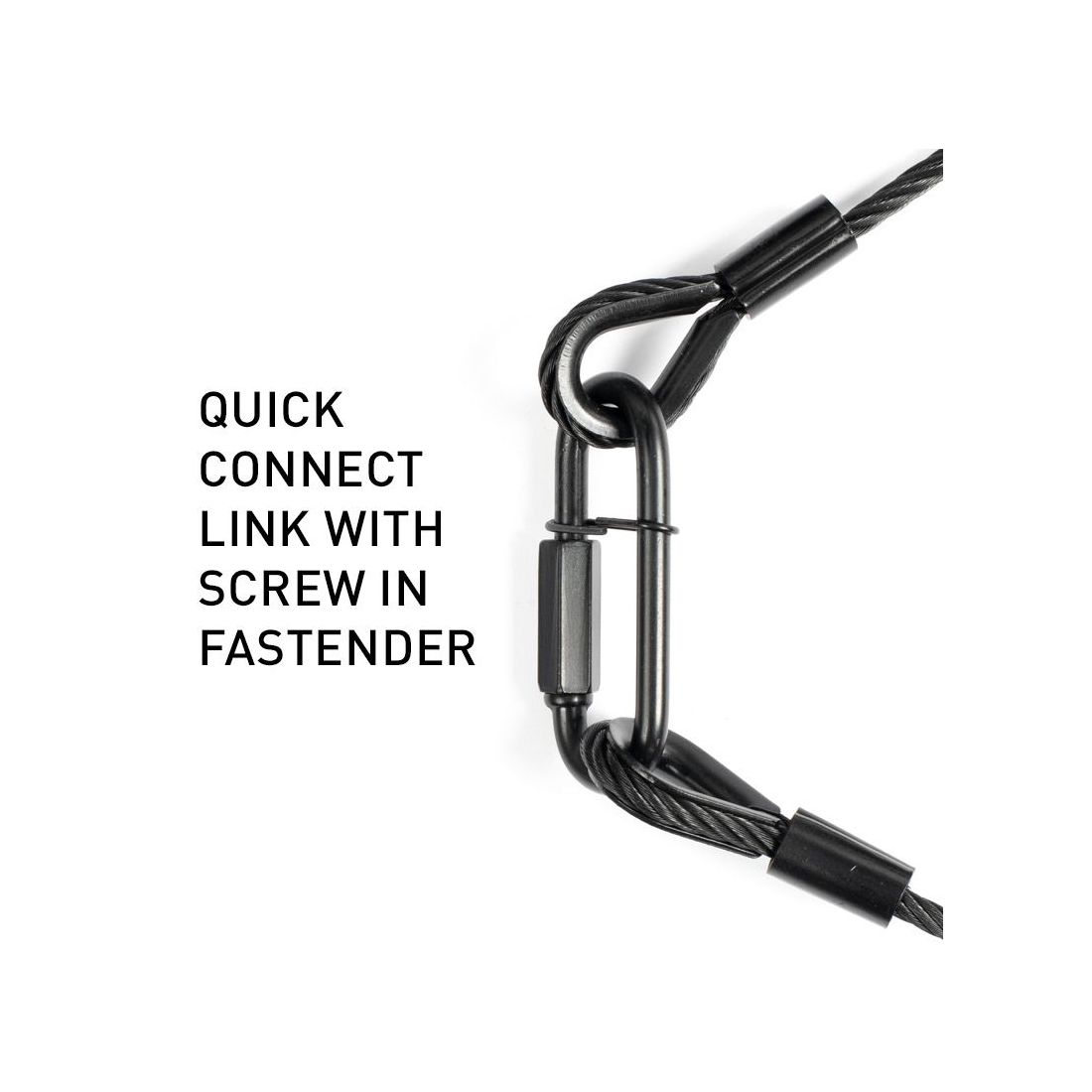 Säkerhetswire SC5B 80cm 45kg  - ADJ Select | Bellalite