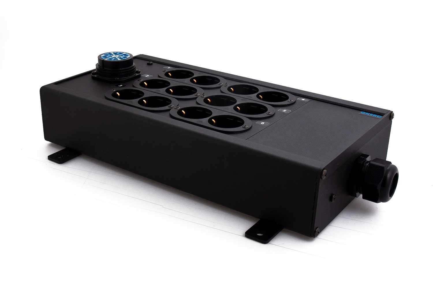 Uttagsbox Hexi Schuko/Socapex - HEXI | Bellalite