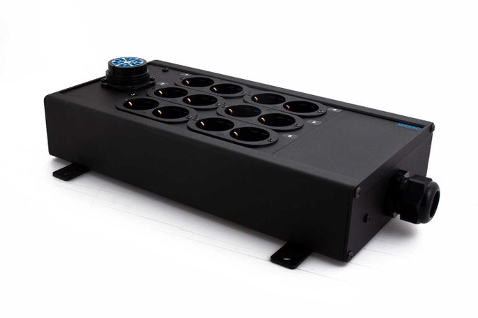 Uttagsbox Hexi Schuko/Socapex - HEXI | Bellalite Uttagsbox Hexi Schuko/Socapex - HEXI | Bellalite