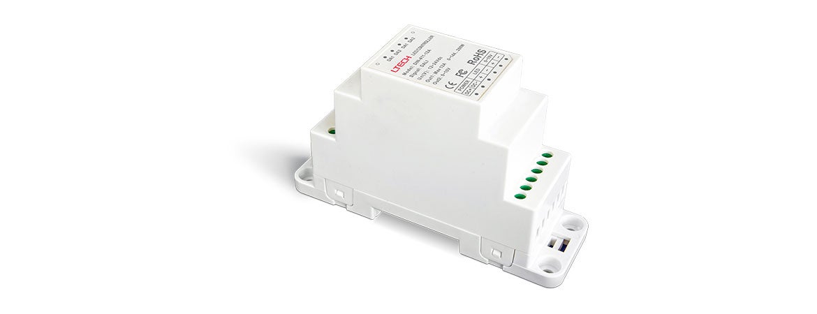 DALI CV LED Dimmer 12-24V DC, DIN - LTECH | Bellalite