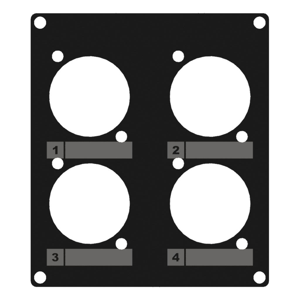 CASY Module f. 4x D-Size Kontakt - Caymon | Bellalite CASY Module f. 4x D-Size Kontakt - Caymon | Bellalite