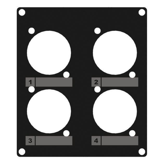 CASY Module f. 4x D-Size Kontakt - Caymon | Bellalite CASY Module f. 4x D-Size Kontakt - Caymon | Bellalite