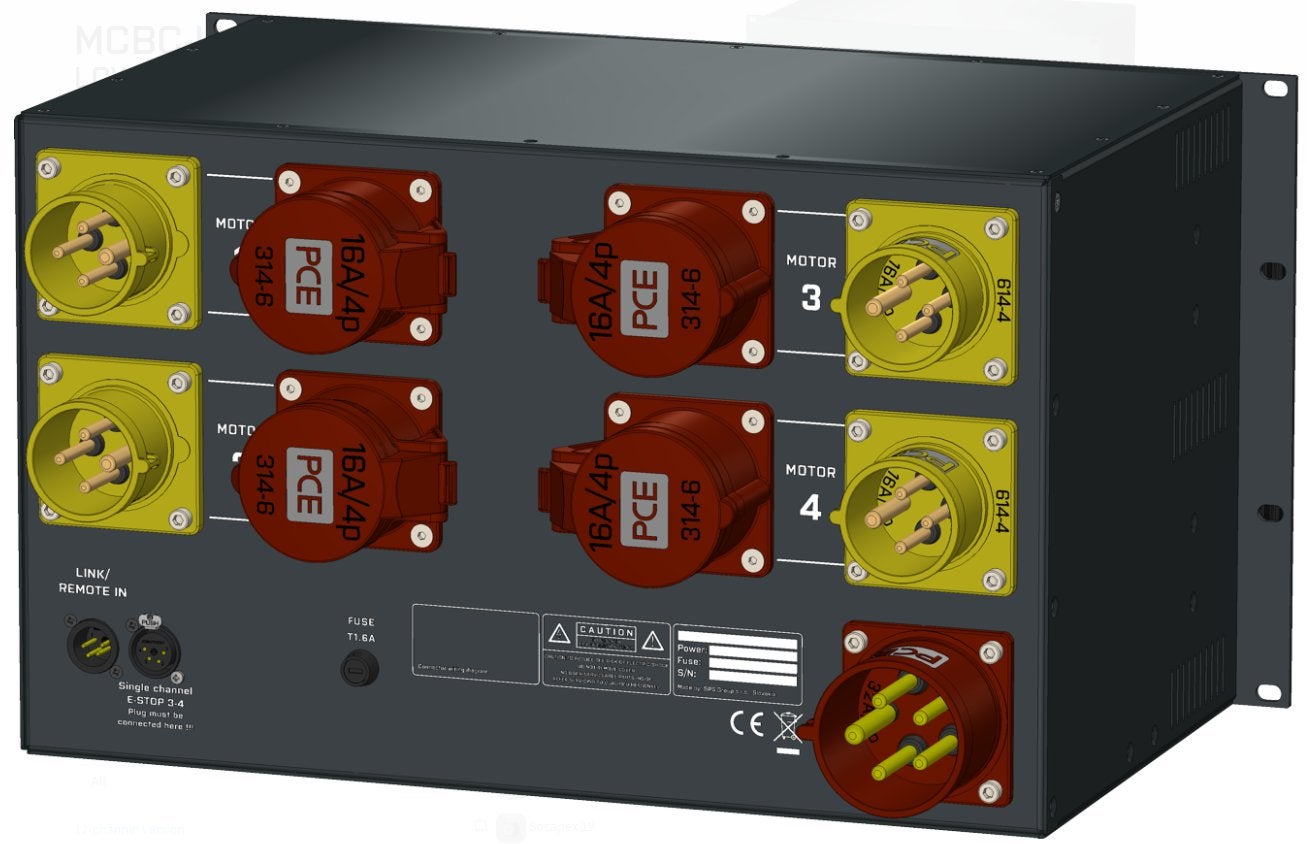 SRS Controller 4-Channel 19" LV  - SRS | Bellalite
