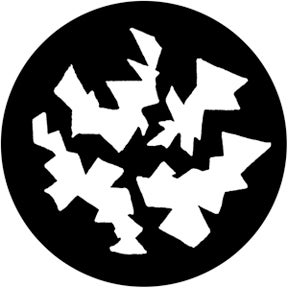 Maws Metallgobo, D-Size (53,3mm) - Rosco | Bellalite