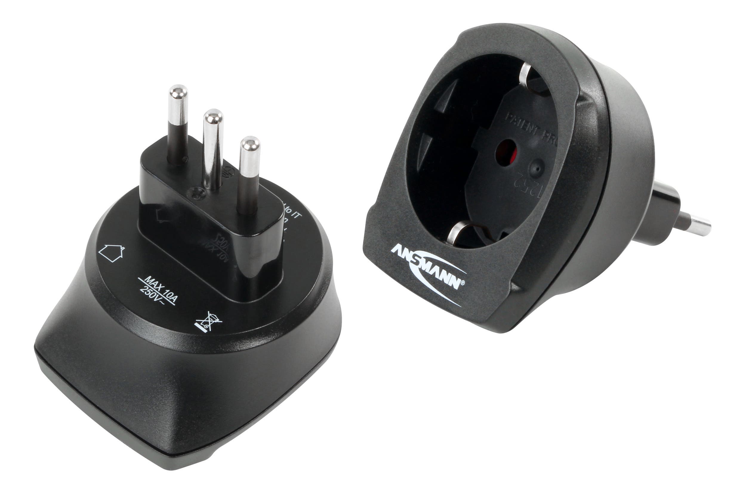 Reseadapter EU to IT 10A - Ansmann | Bellalite Reseadapter EU to IT 10A - Ansmann | Bellalite