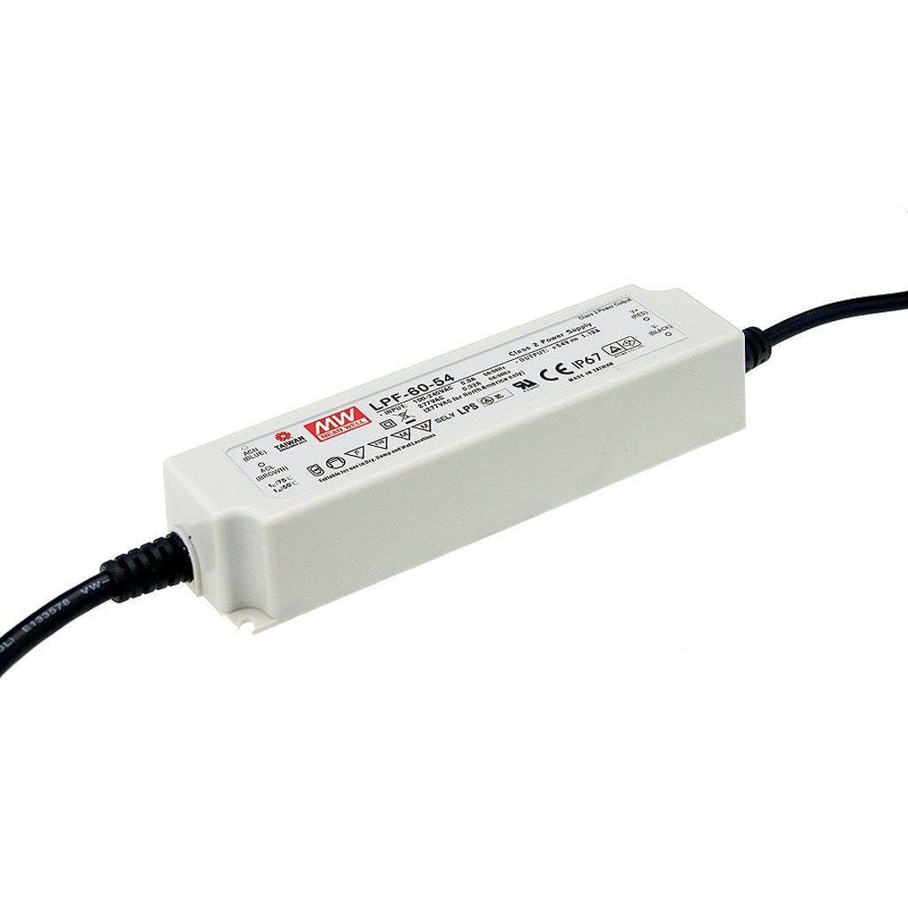 Mean Well LPF-60-12 BASIC 12V 60W IP67 - Mean Well | Bellalite Mean Well LPF-60-12 BASIC 12V 60W IP67 - Mean Well | Bellalite