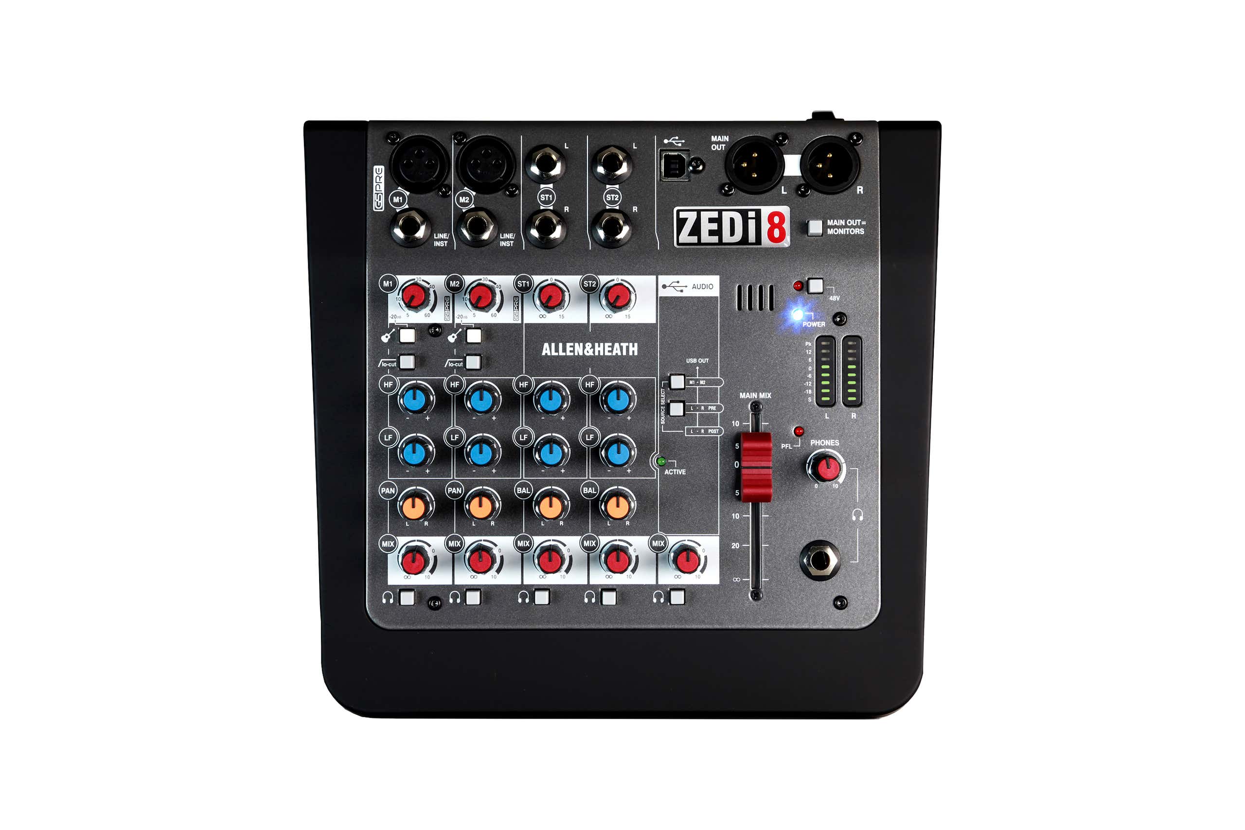 Allen & Heath ZEDi-8 8-Channel Live + USB Recording Mixer - Allen & Heath | Bellalite Allen & Heath ZEDi-8 8-Channel Live + USB Recording Mixer - Allen & Heath | Bellalite