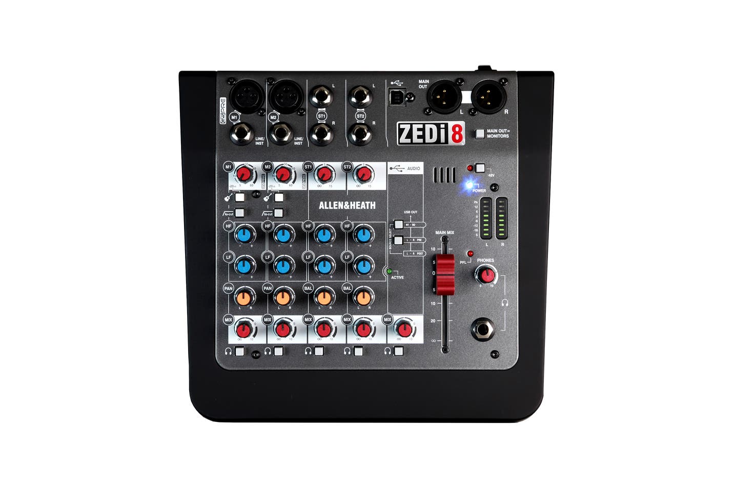 Allen & Heath ZEDi-8 8-Channel Live + USB Recording Mixer - Allen & Heath | Bellalite Allen & Heath ZEDi-8 8-Channel Live + USB Recording Mixer - Allen & Heath | Bellalite