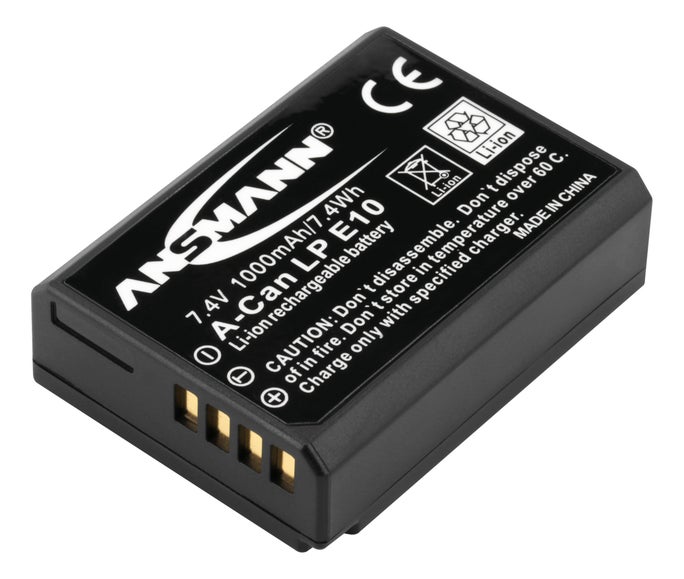 Kamerabatteri A-Can LP E10 - Ansmann | Bellalite Kamerabatteri A-Can LP E10 - Ansmann | Bellalite