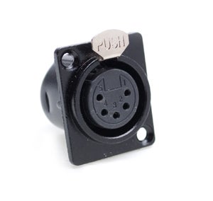 Admiral 5-pin XLR Chassi Hona, 5st - Admiral Staging | Bellalite
