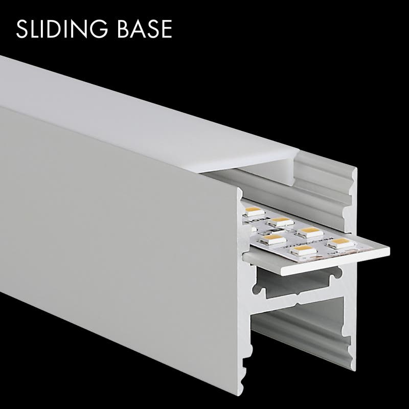 Aluminiumprofil M-Line H, 5m - PROLED | Bellalite Aluminiumprofil M-Line H, 5m - PROLED | Bellalite