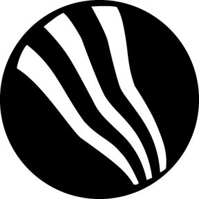 Wavy Searchlights Metallgobo, B-Size (86mm) - Rosco | Bellalite