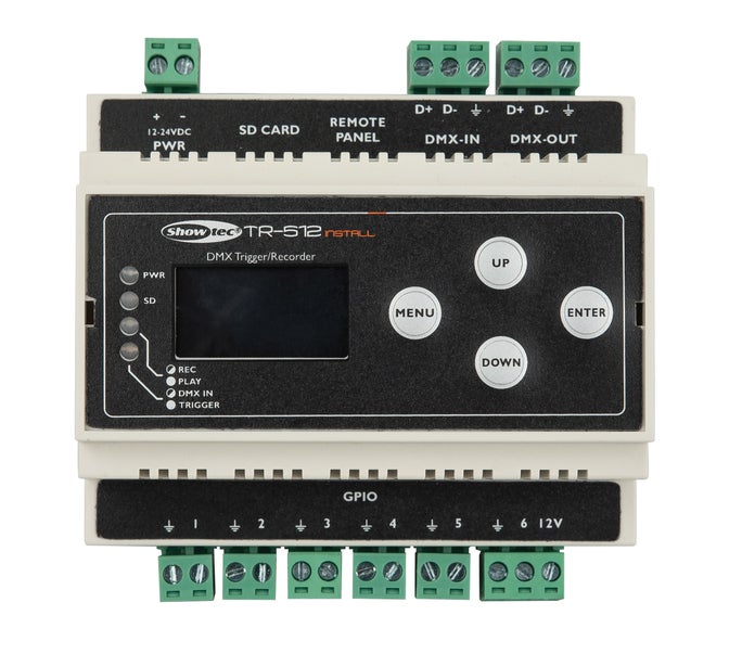 TR-512 Install Din-rail - Showtec | Bellalite TR-512 Install Din-rail - Showtec | Bellalite
