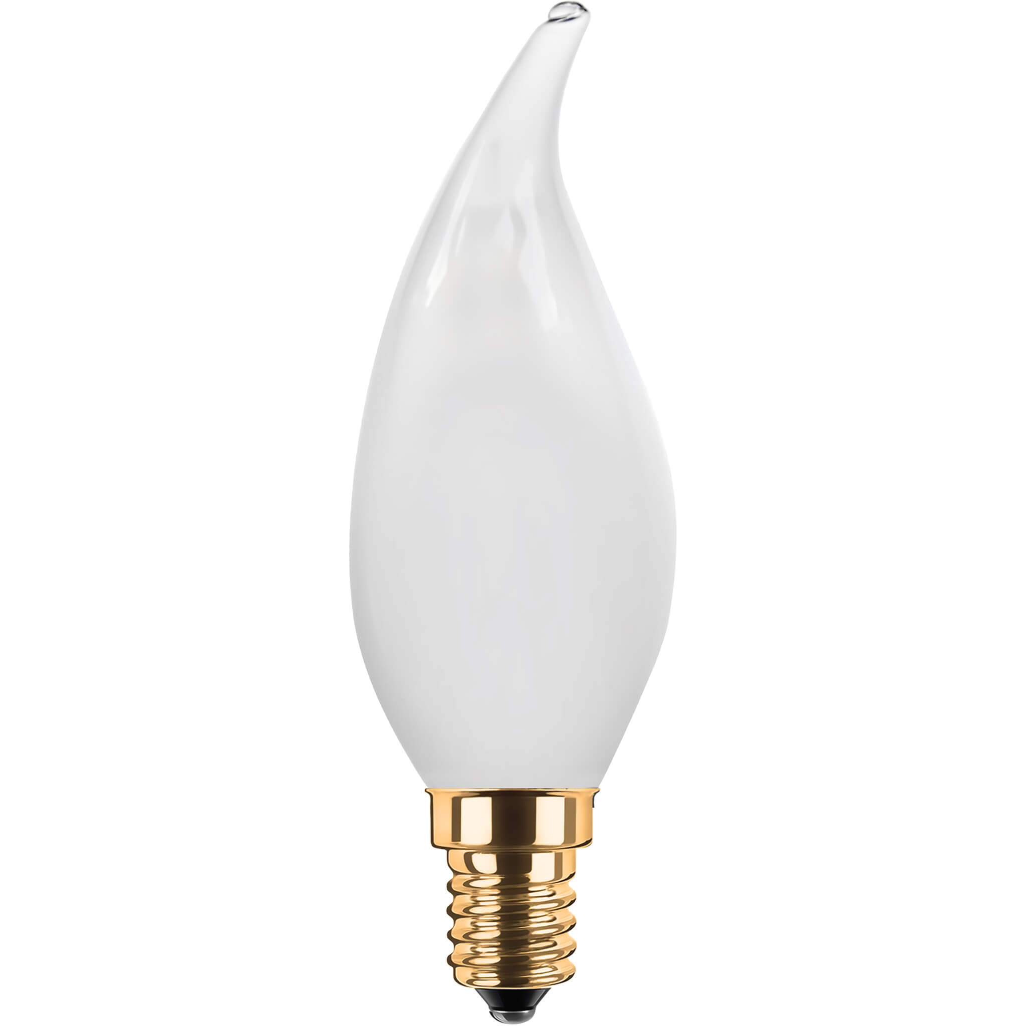 Segula Vintage Line LED Candle Flame Frostad E14 3W 260lm 2200K - Segula | Bellalite