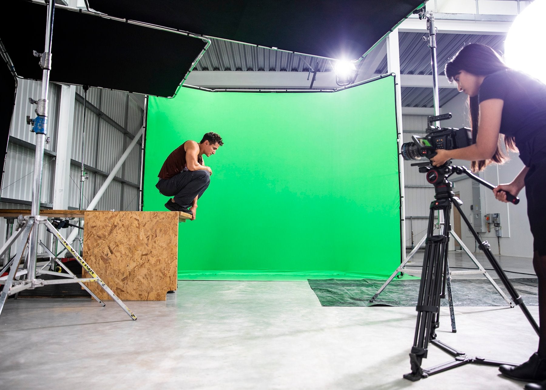 Manfrotto Chroma Key FX  Background Cover 4m x 2,9m, Blå - Manfrotto | Bellalite