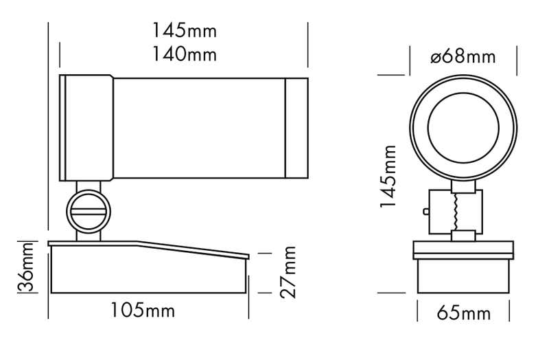 Proled Spot Light Poly 10 Silver 3000K - PROLED | Bellalite Proled Spot Light Poly 10 Silver 3000K - PROLED | Bellalite