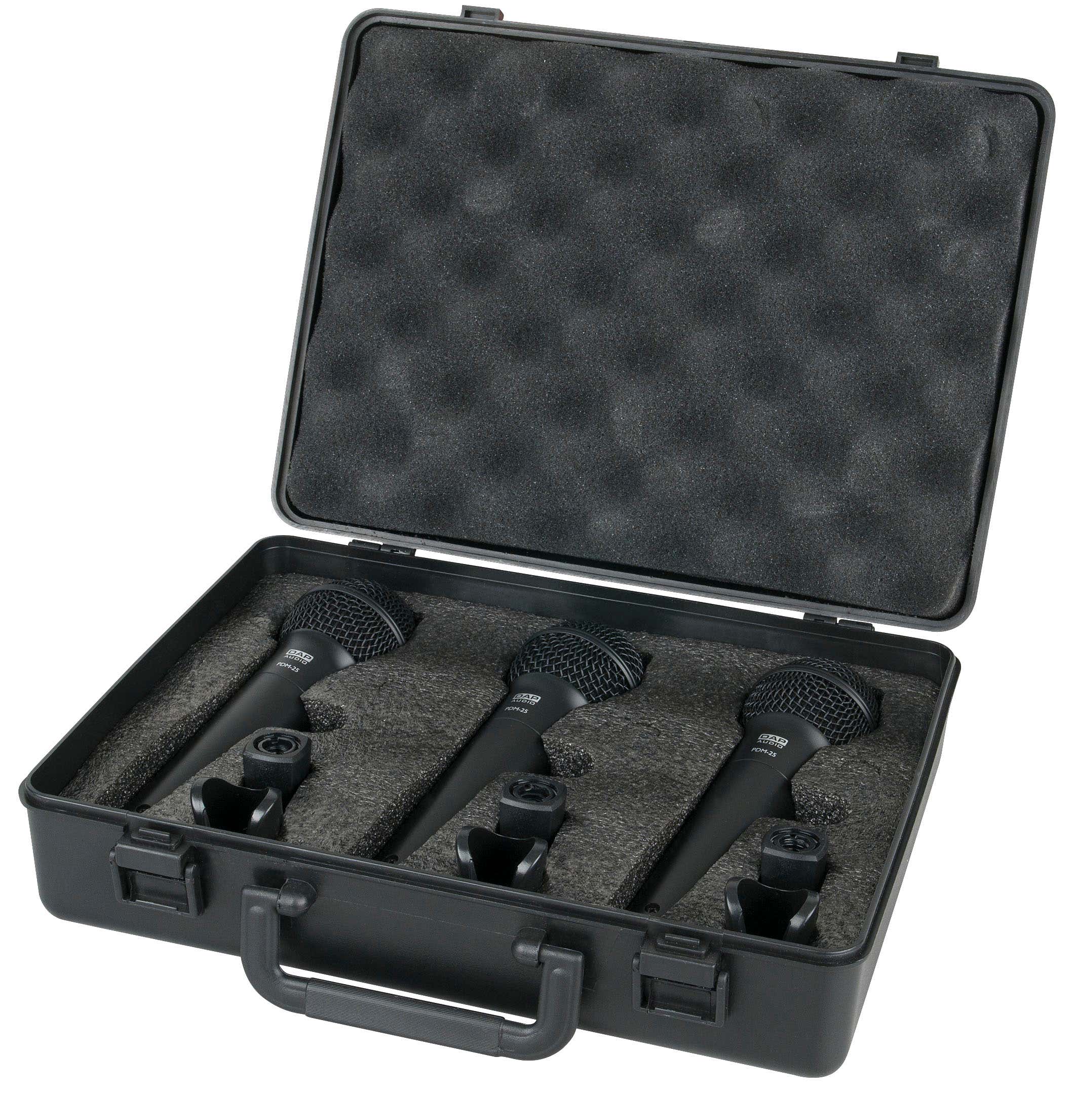 Mikrofonkit PDM-Pack Vocal Pack 3st dynamic mics - DAP | Bellalite Mikrofonkit PDM-Pack Vocal Pack 3st dynamic mics - DAP | Bellalite