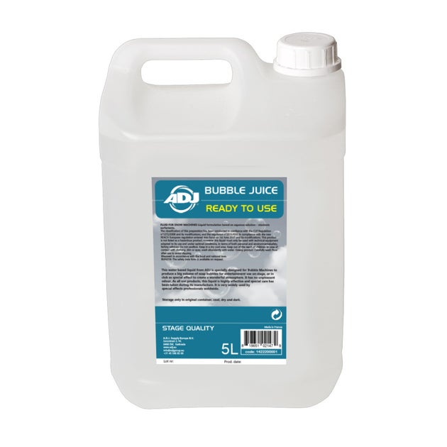 Bubble Juice 5L - ADJ | Bellalite Bubble Juice 5L - ADJ | Bellalite
