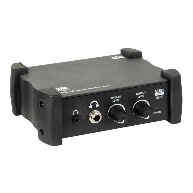 SC-20 Stereo USB Soundcard - DAP | Bellalite SC-20 Stereo USB Soundcard - DAP | Bellalite