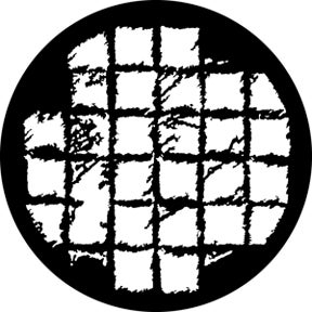 Soft Grid Metallgobo, Size: (ange storlek) - Rosco | Bellalite