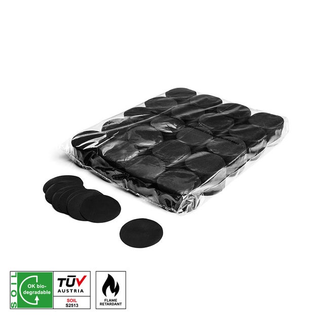 MAGICFX® Slowfall Confetti Rounds Ø 55mm Black - MagicFX | Bellalite MAGICFX® Slowfall Confetti Rounds Ø 55mm Black - MagicFX | Bellalite