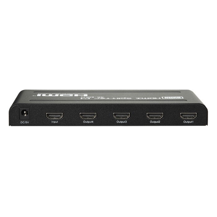HDMI 2.0 Splitter 1 in 4 out - Showgear | Bellalite