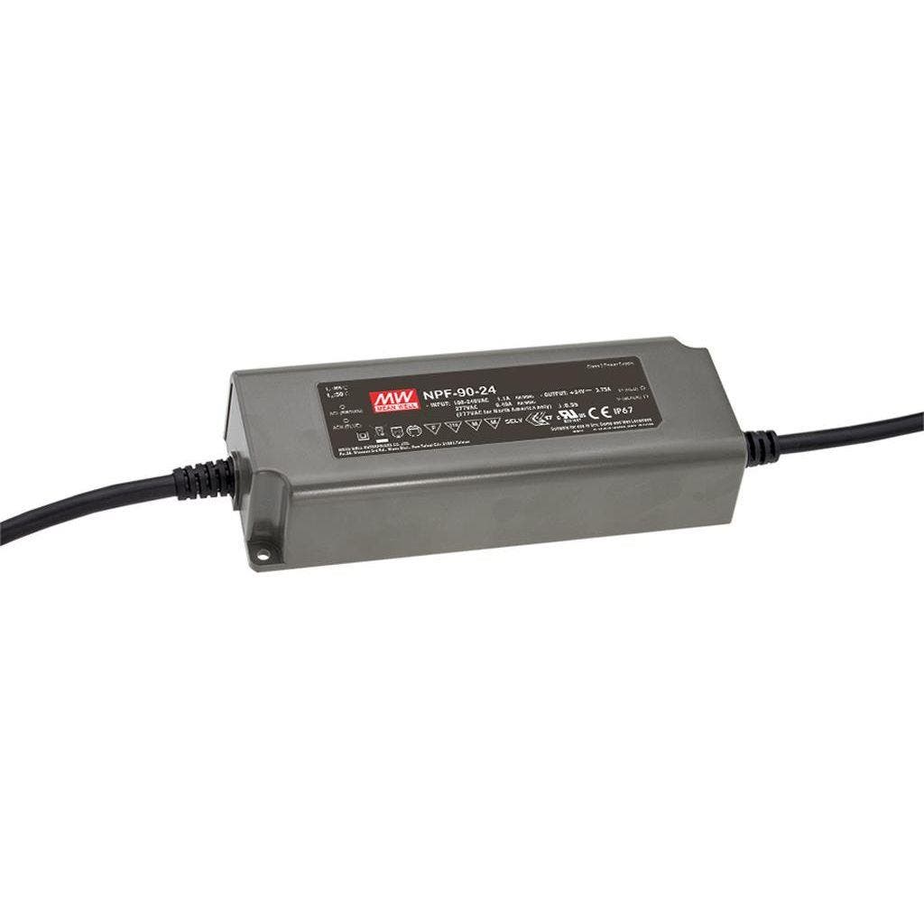 Mean Well NPF-90-24 ECO+ 24V 90W IP67 - Mean Well | Bellalite Mean Well NPF-90-24 ECO+ 24V 90W IP67 - Mean Well | Bellalite