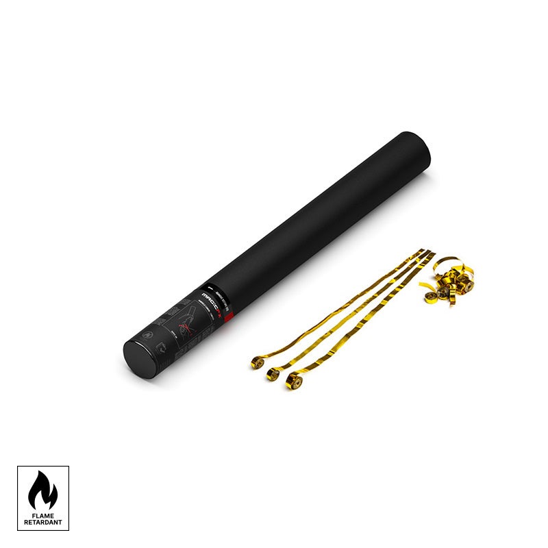 MAGICFX® Handheld Streamer Cannon 50cm Gold Metallic - MagicFX | Bellalite