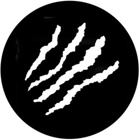 Gouges Metallgobo, (50mm/38mm) - Rosco | Bellalite