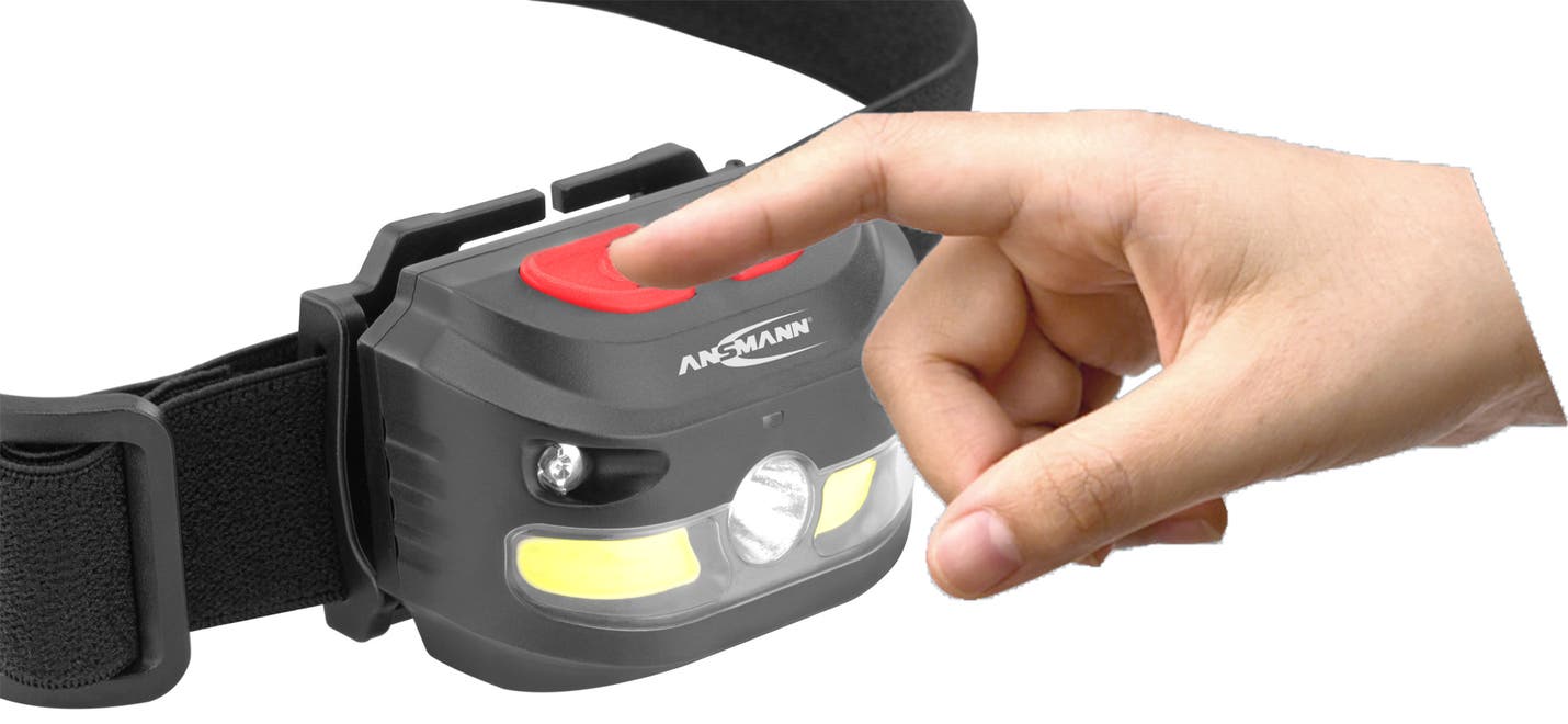 Pannlampa HD250RS 4W COB + 5W LED, Rechargeable - Ansmann | Bellalite Pannlampa HD250RS 4W COB + 5W LED, Rechargeable - Ansmann | Bellalite