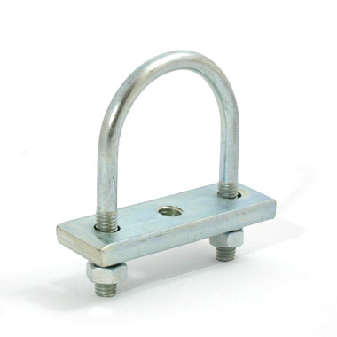 Doughty 48mm U-Bolt & M12 Threaded Plate - Doughty | Bellalite