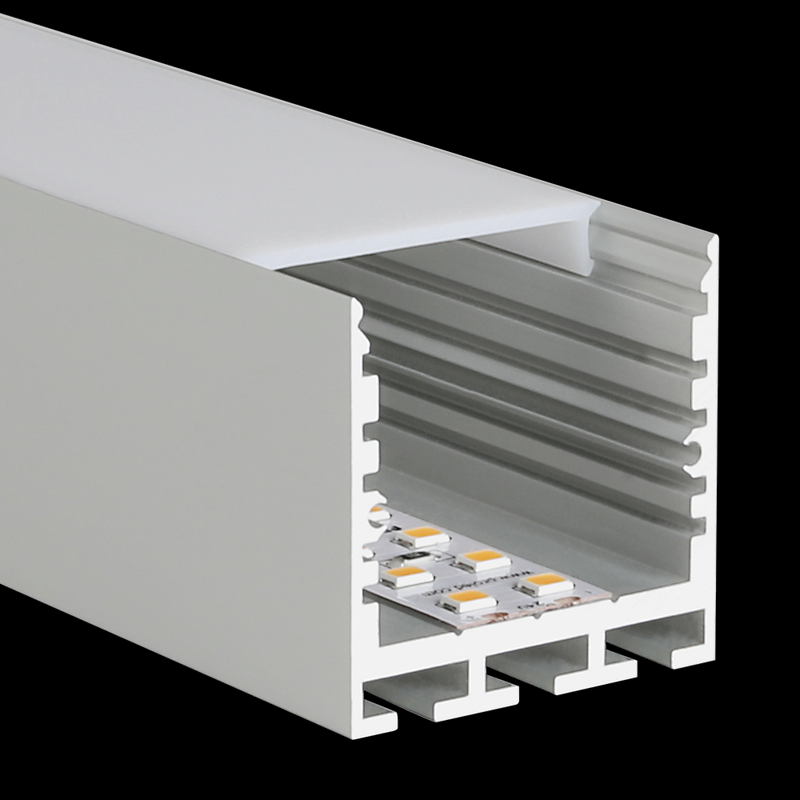 Aluminiumprofil SQ-Line Standard 24, 5m Alu - PROLED | Bellalite
