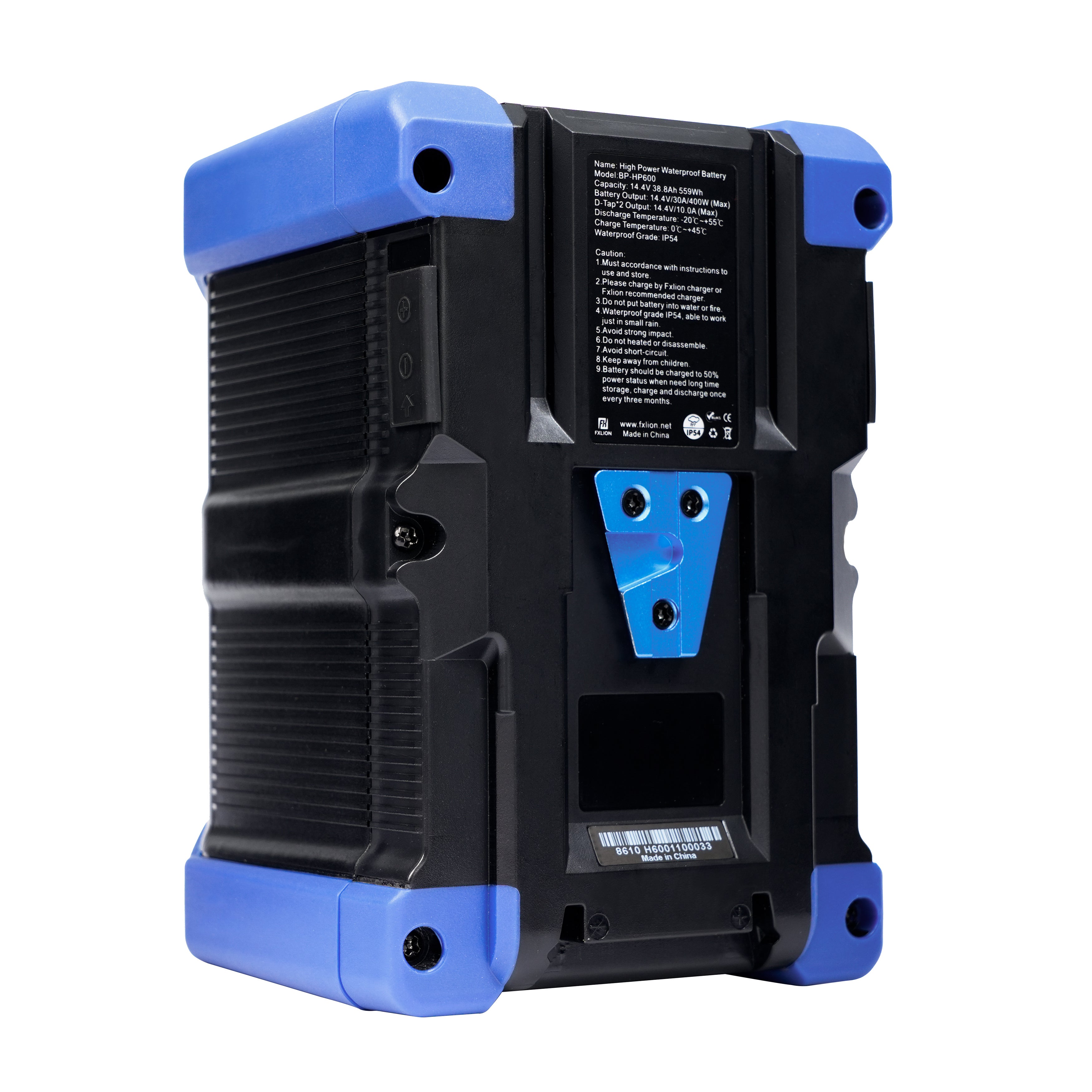 FXLION Brick Battery 14.4V / 559Wh V-Mount High Power Waterproof Battery  - FXLION | Bellalite