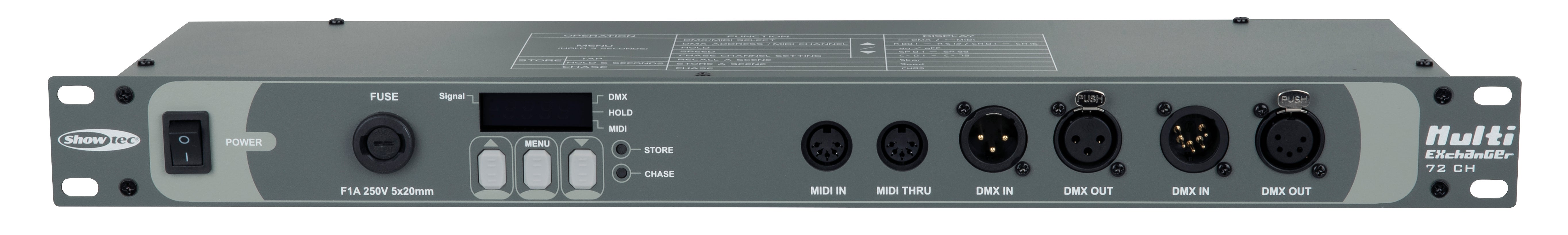 Multi Exchanger 72  - Showtec | Bellalite