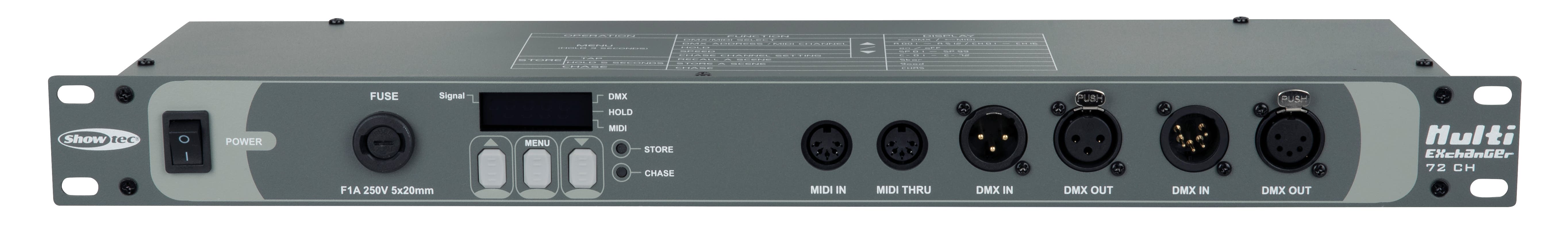 Multi Exchanger 72 - Showtec | Bellalite Multi Exchanger 72 - Showtec | Bellalite